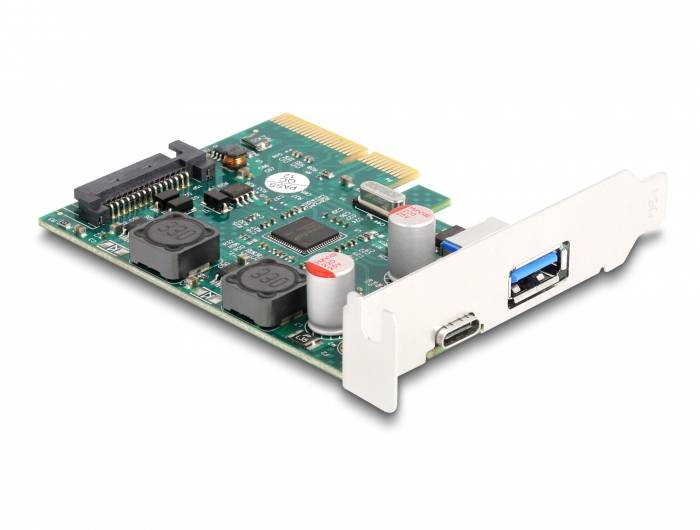 Delock 90107 Scheda PCI-Express USB 3.2 (Gen 2) PCIe-0