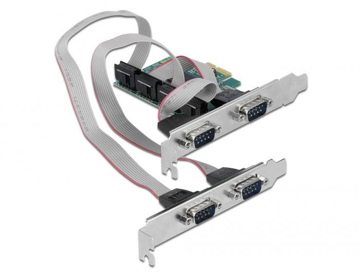 Delock 90410 Scheda PCI-Express RS232 PCIe-1