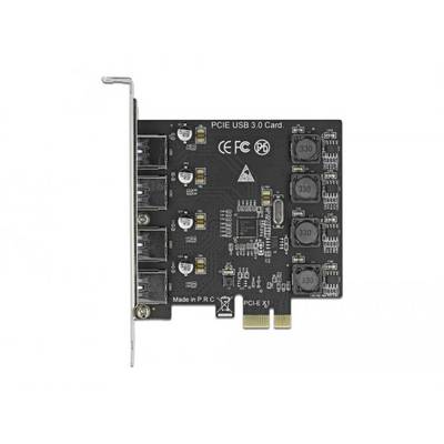 Delock 90509 Scheda PCI-Express USB 3.2 (Gen 1x1) PCIe-0