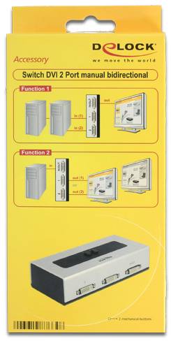 Delock 87664 Switch DVI 1920 x 1200 Pixel-4