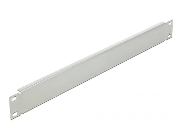 Delock 66533 19 pollici Pannello cieco per armadio rack 1 U Grigio