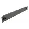 Delock 66577 19 pollici Pannello cieco per armadio rack 1 U Nero