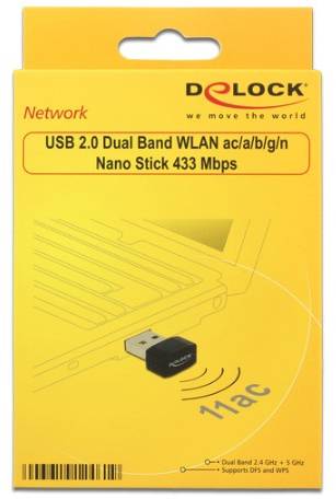 Delock 12461 12461 Antenna WLAN 2 dBi 2.4 GHz, 5 GHz-3