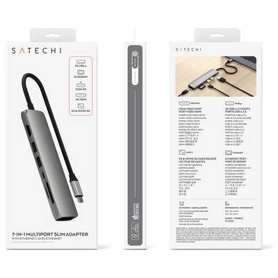 Satechi Docking station USB-C® ST-P7SM-6