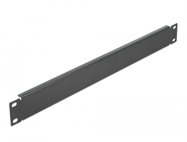 Delock 66289 19 pollici  Pannello cieco per armadio rack  1 U    Nero