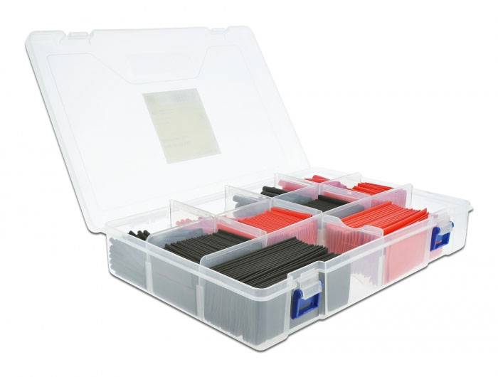 Delock 20673 Kit guaine termoretraibili Multicolore Restringimento:4:1 1 pz.-1