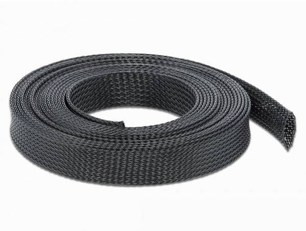 Delock 18850 18850 Guaina intrecciata Nero Poliestere 5 m 14 fino a 30 mm 1 pz.