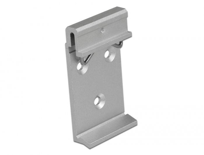 Delock 65991 65991 Guida DIN Alluminio 48.1 mm 1 pz. Sacchetto-2