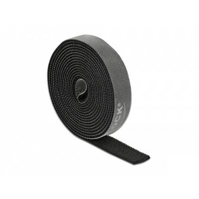 Delock 18383 Nastro a strappo (L x L) 2 m x 15 mm Nero 1 pz.-0