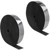 Delock 20862 Nastro a strappo da incollare (L x L) 25 m x 50 mm Nero 1 pz.