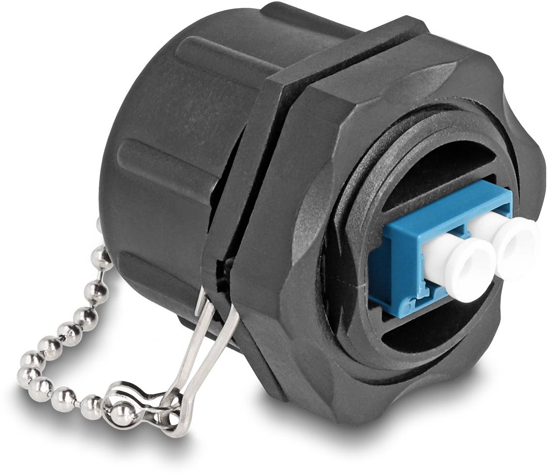 Delock Accessorio per connettori fibra ottica 87886 Tramite adattatore Sacchetto-1