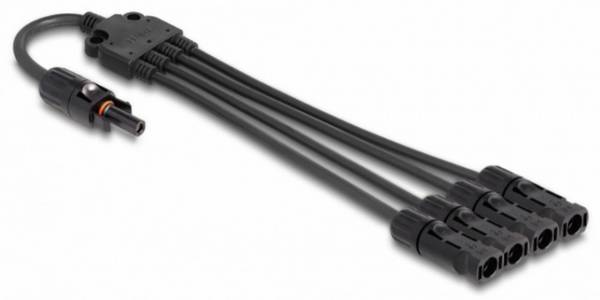 Delock 88227 88227 Cavo solare 4 mm²  Lunghezza cavo 50 cm