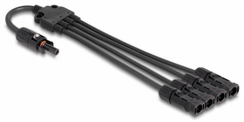 Delock 88227 88227 Cavo solare 4 mm² Lunghezza cavo 50 cm-0