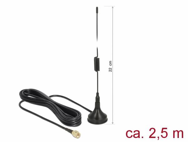 Antenna per ambienti interni GSM, UMTS Delock 89613