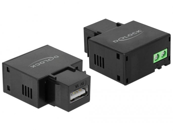 Delock 86505 Modulo USB da incasso Keystone 1 pz.-0