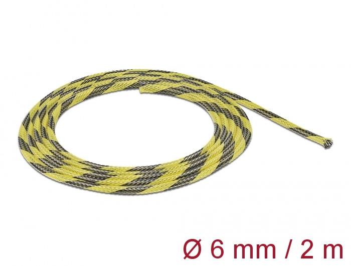 Delock 20737 20737 Guaina intrecciata Multicolore Poliestere 2 m 3 fino a 9 mm 1 pz.-2