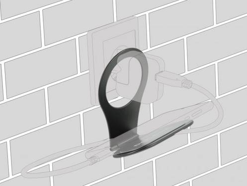 Supporto smartphone Delock 18326  Nero