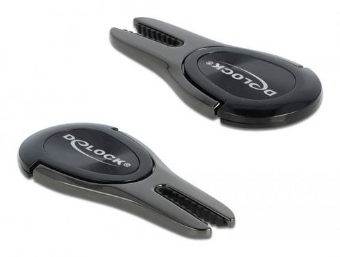 Supporto smartphone Delock 20675  Antracite, Nero