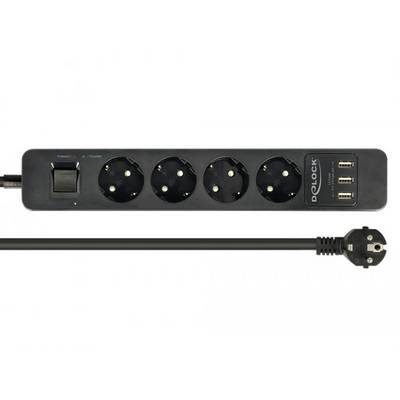 Delock 11209 Multipresa Nero 1 pz.-0