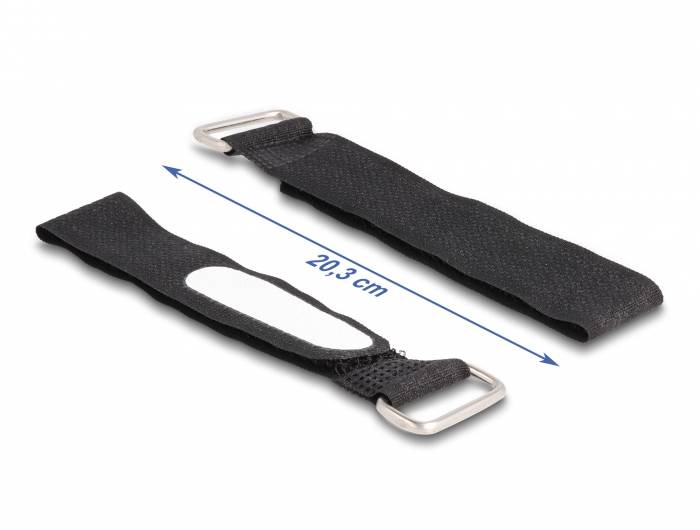 Delock Fascette a strappo (L x L) 203 mm x 20 mm Nero 5 pz.-2