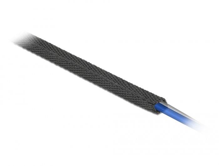 Delock 20792 Guaina termoretraibile Nero 10 mm 5 mm Restringimento:2:1 1 pz.-3