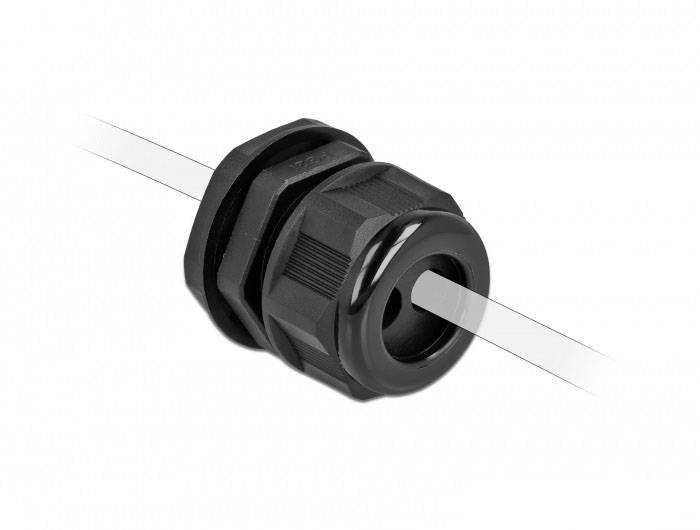 Delock 60369 impermeabile PG16 Plastica Nero 1 pz.-4