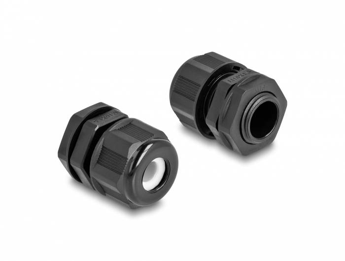 Delock 60469 Antideflagrante Poliammide Nero 2 pz.-2