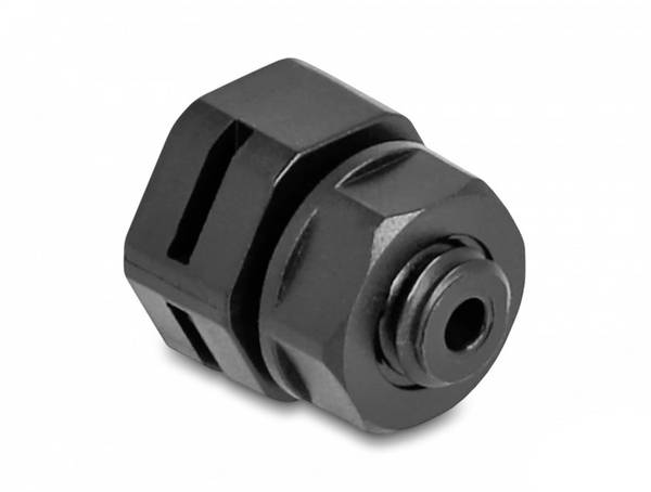 Delock 60477 60477 Elemento di compensazione della pressione   4 mm M6  Poliammide Nero 1 pz.