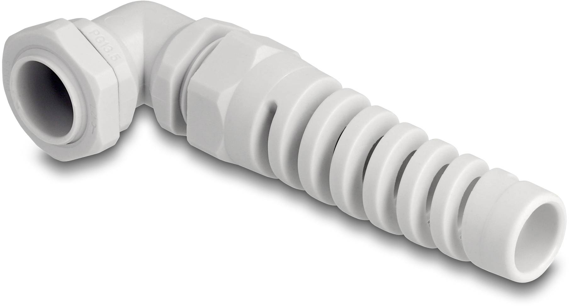 Delock 60586 angolato PG13.5 Plastica Grigio 1 pz.-0