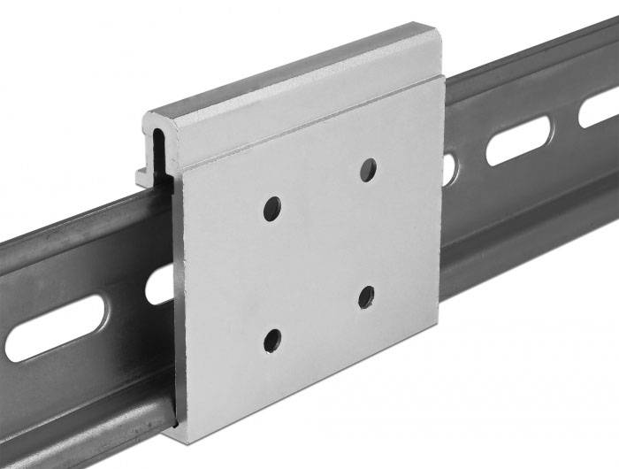 Delock 65992 65992 Guida DIN Alluminio 48.1 mm 1 pz.-1