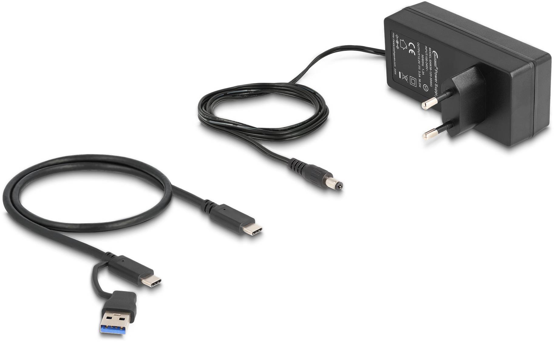 Delock 64248 Hub USB 4 Porte USB-A USB 3.2 Gen1 5 GBit/s Grigio 64248-2