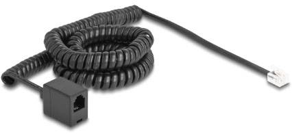 Cavo Telefono analogico Delock 5 m Nero-2