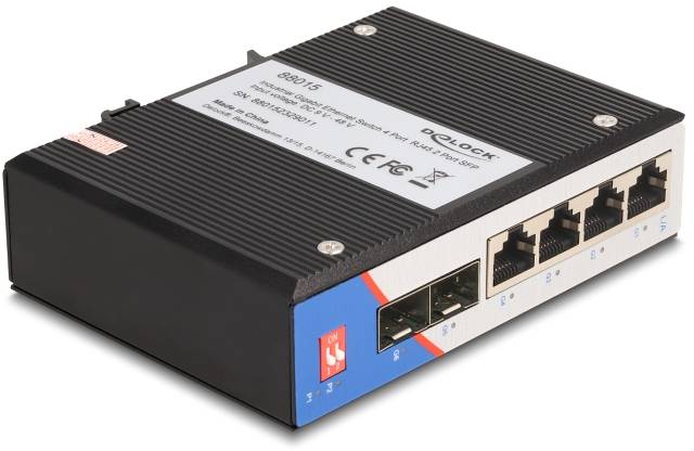 Delock 88015 88015 Switch di rete 4 Porte 1 GBit/s-1