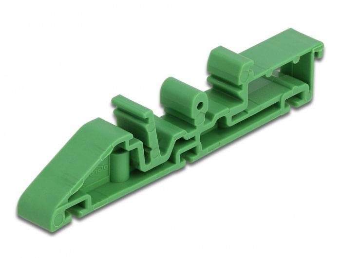 Delock 66261 Adattatore per guida DIN per montaggio su guida DIN 1 pz. Sacchetto-1