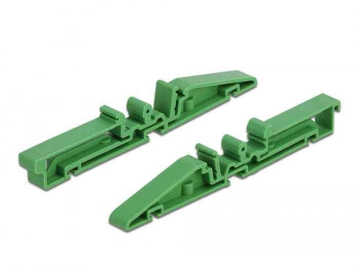 Delock 66263 Adattatore per guida DIN per montaggio su guida DIN 1 pz. Sacchetto-2