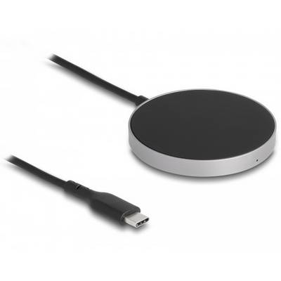 Delock Caricatore a induzione 15 W 66467 66467 Uscite 1x USB-C ® Nero-0
