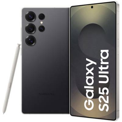 Un smartphone con scritto 'Galaxy S25 Ultra' sullo schermo. Accanto a sinistra c'è una penna.