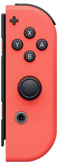 Nintendo Joy-Con (R) Neon Rot Gamepad Nintendo Switch Rosso