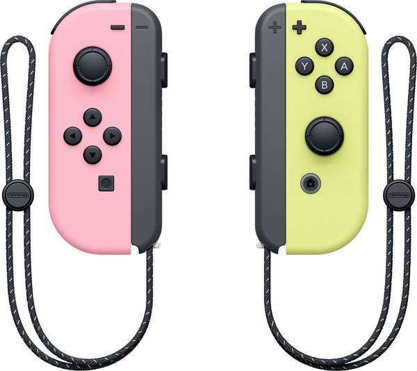 Nintendo Joy-Con 2er Set pastell Gamepad Nintendo Switch Giallo pastello, Rosa pastello