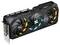 Una scheda grafica nera del marchio GIGABYTE con tre ventole e la scritta 'GEFORCE RTX' sulla parte superiore.