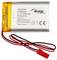 Batteria Lithium-Polimeri 'Akyga', Modello AKY0099, 3,7V, 1600mAh, proveniente dalla Cina. Avvertenza: Non cortocircuitare o smontare.