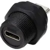Presa USB-C® 3.0 su presa IP67 (filettatura) TC-E10T-FT3-PRF TC-13543608 TRU COMPONENTS Contenuto: 1 pz.
