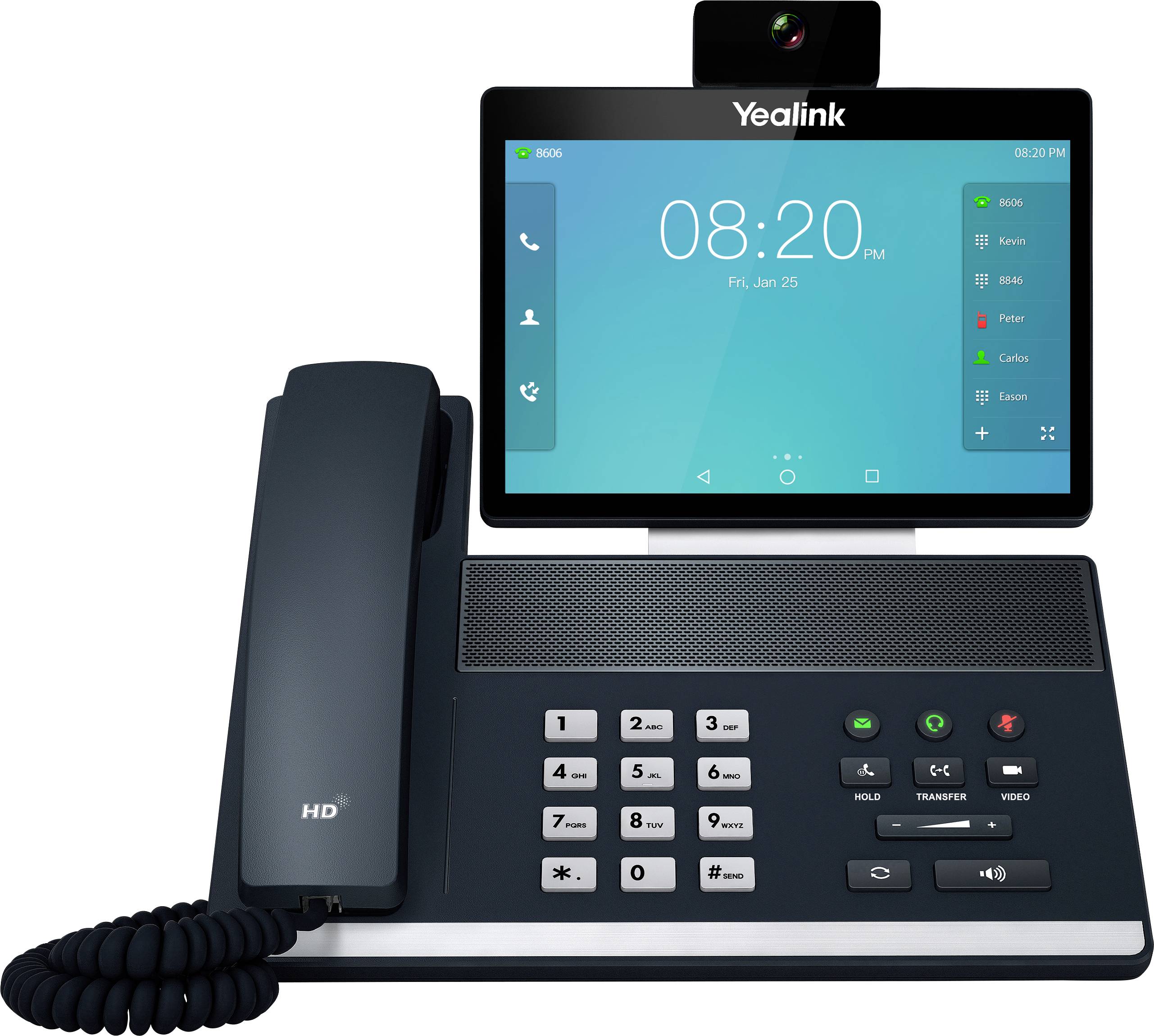 Yealink Yealink IP Telefon SIP-VP59 Videotelefono IP Nero, Grigio-0