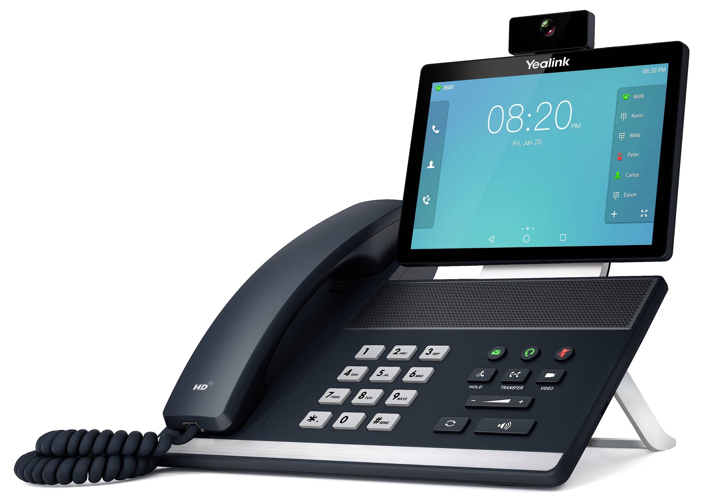 Yealink Yealink IP Telefon SIP-VP59 Videotelefono IP Nero, Grigio-2