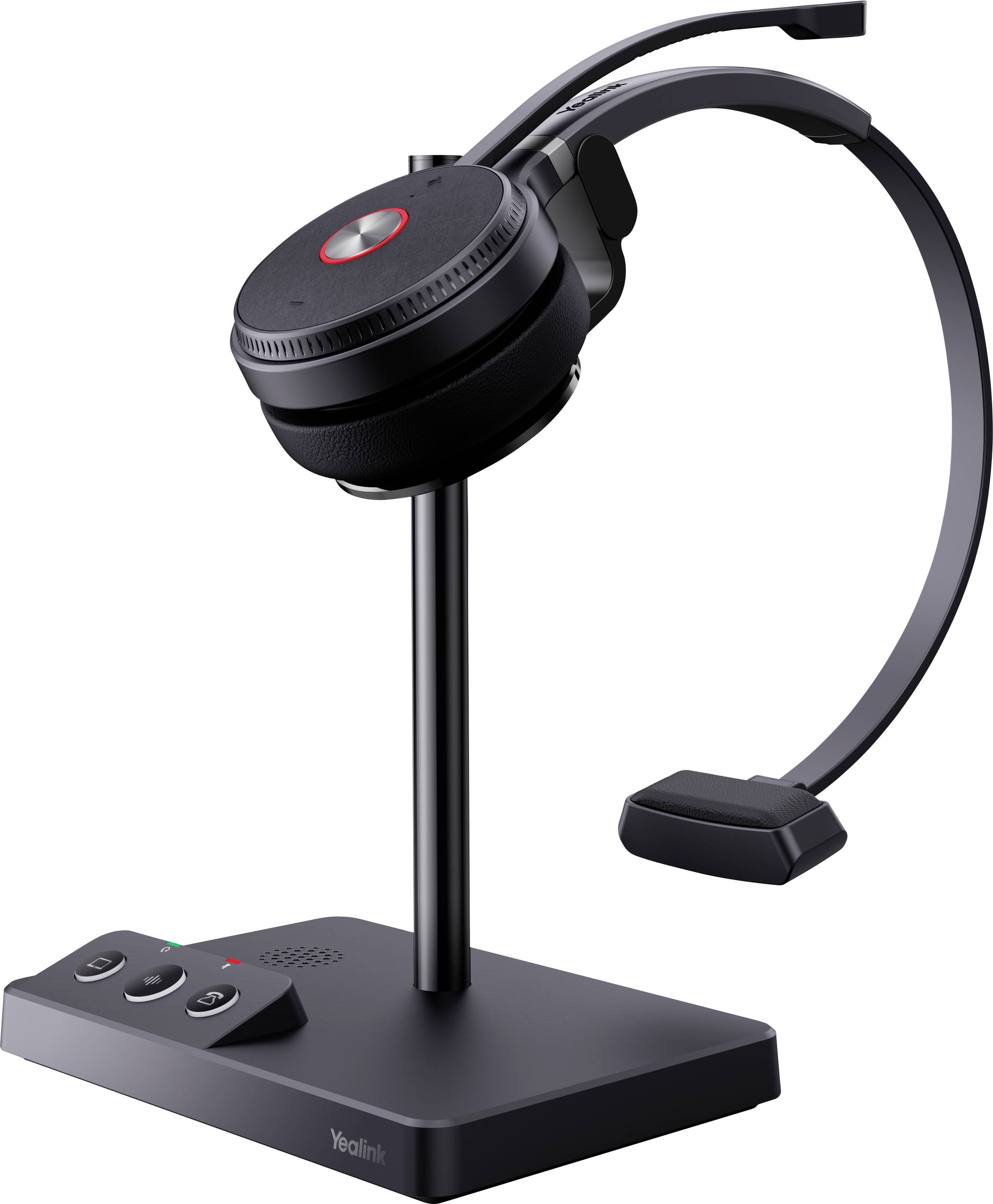Yealink Yealink DECT Headset WH62 Mono UC Cuffie On Ear Nero-0