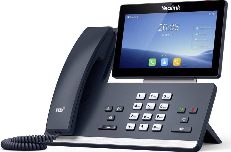 Yealink Yealink IP Telefon SIP-T58W mit Kamera Videotelefono IP Fotocamera Touch Screen a colori Grigio-0