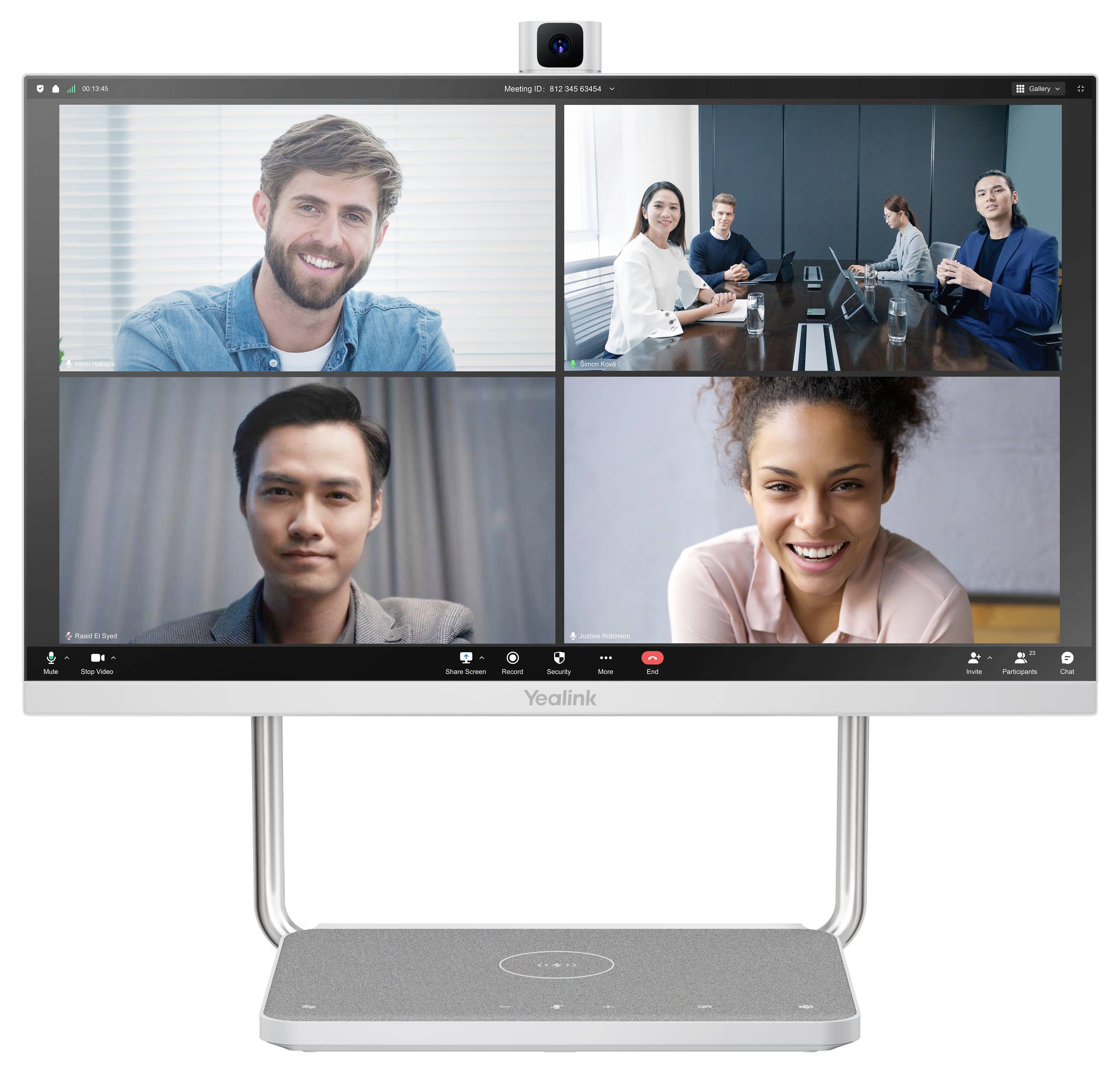 Yealink Yealink Video Collaboration Bar A24 Sistema per teleconferenza Argento-1