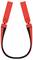 Un cavo di ricarica USB rosso, portatile, con accenti neri, utilizzabile per dispositivi mobili.