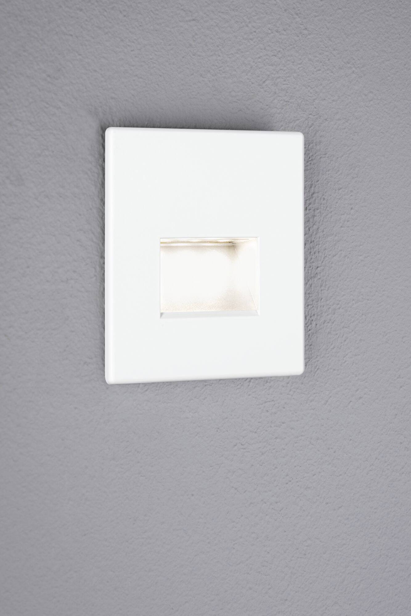 Paulmann 41309 41309 Lampada da incasso a parete a LED Kit da 4 LED (monocolore) LED Bianco opaco-4