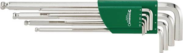 Stahlwille 10767/9 SATZ KUGELKOPF-WINKELSCHRAUBENDREHER SECHSKANT 9TLG.  Chiave a brugola
